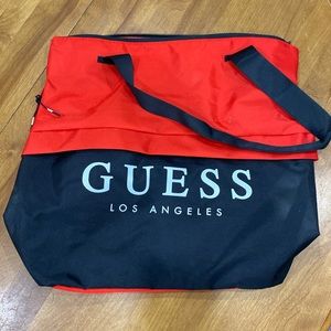 NWOT.  Guess, nylon tote bag.
